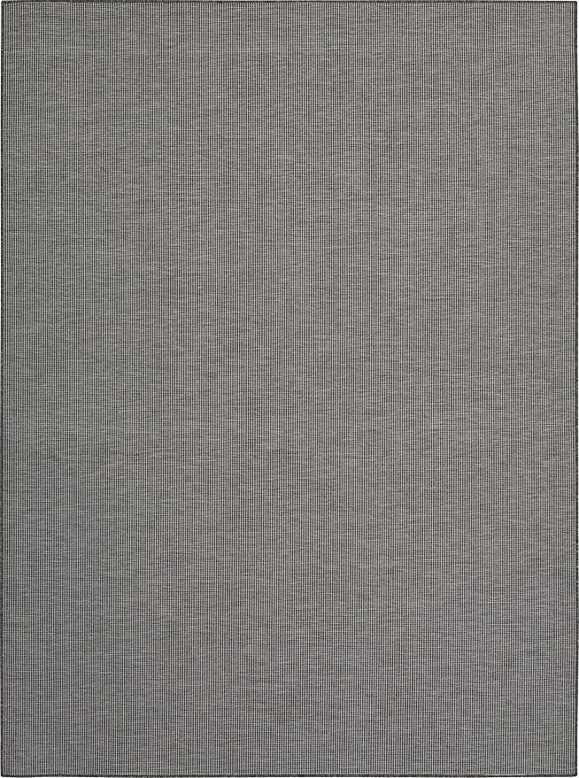 Nourison Home Positano Charcoal 8' x 10' Area Rug - Easy Clean, Non Shedding, Bed Room, Living Room, Dining Room, Kitchen (8' x 10')