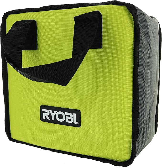 Ryobi Lime Green Genuine OEM Tool Tote Bag (Single Bag) (Tools Not Included)