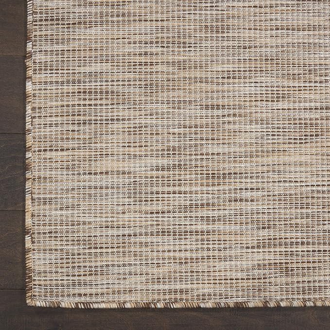 Nourison Home Positano Beige 2'2" x 10' Area Rug - Easy Clean, Non Shedding, Bed Room, Living Room, Dining Room, Kitchen (10' Runner)