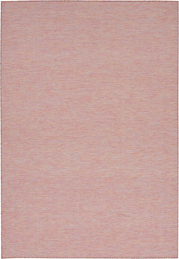 Nourison Home Positano Rainbow 7' x 10' Area Rug - Easy Clean, Non Shedding, Bed Room, Living Room, Dining Room, Kitchen (7' x 10')