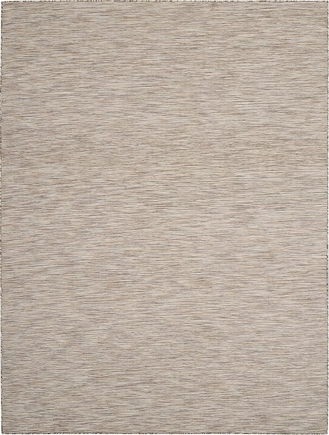 Nourison Home Positano Beige 6' x 9' Area Rug - Easy Clean, Non Shedding, Bed Room, Living Room, Dining Room, Kitchen (6' x 9')