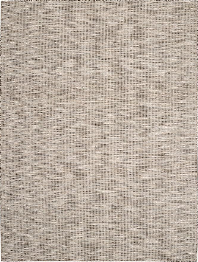 Nourison Home Positano Beige 7' x 10' Area Rug - Easy Clean, Non Shedding, Bed Room, Living Room, Dining Room, Kitchen (7' x 10')