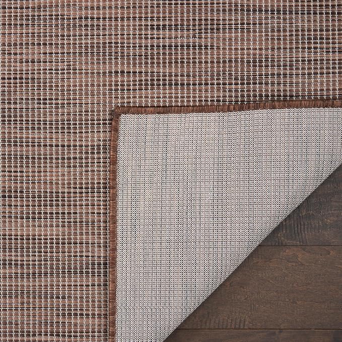 Nourison Home Positano Natural 9' x 12' Area Rug - Easy Clean, Non Shedding, Bed Room, Living Room, Dining Room, Kitchen (9' x 12')