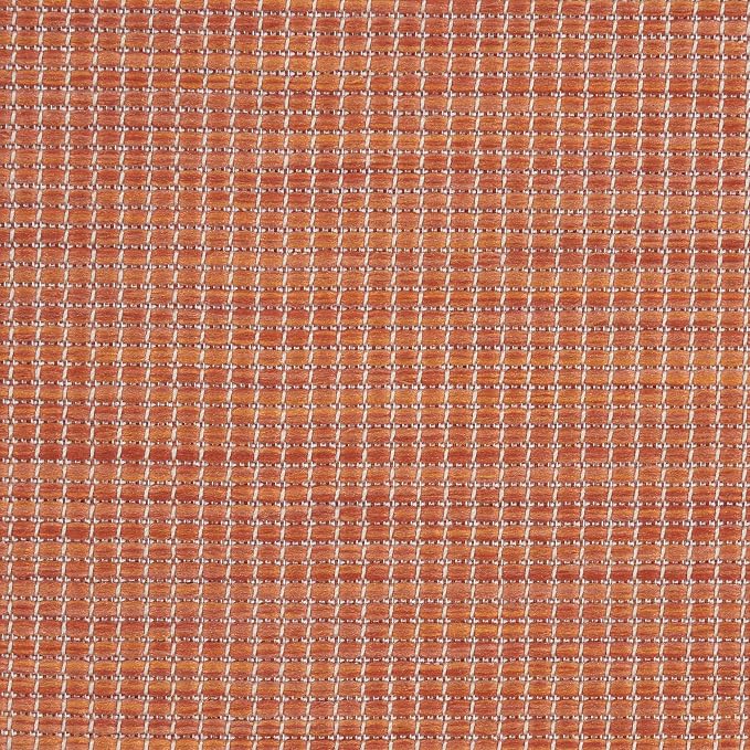 Nourison Home Positano Terracotta 7' x 10' Area Rug - Easy Clean, Non Shedding, Bed Room, Living Room, Dining Room, Kitchen (7' x 10')