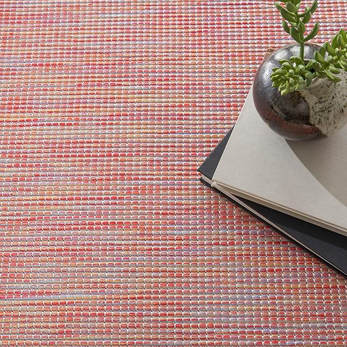 Nourison Home Positano Rainbow 8' x Round Area Rug - Easy Clean, Non Shedding, Bed Room, Living Room, Dining Room, Kitchen (8' x Round)