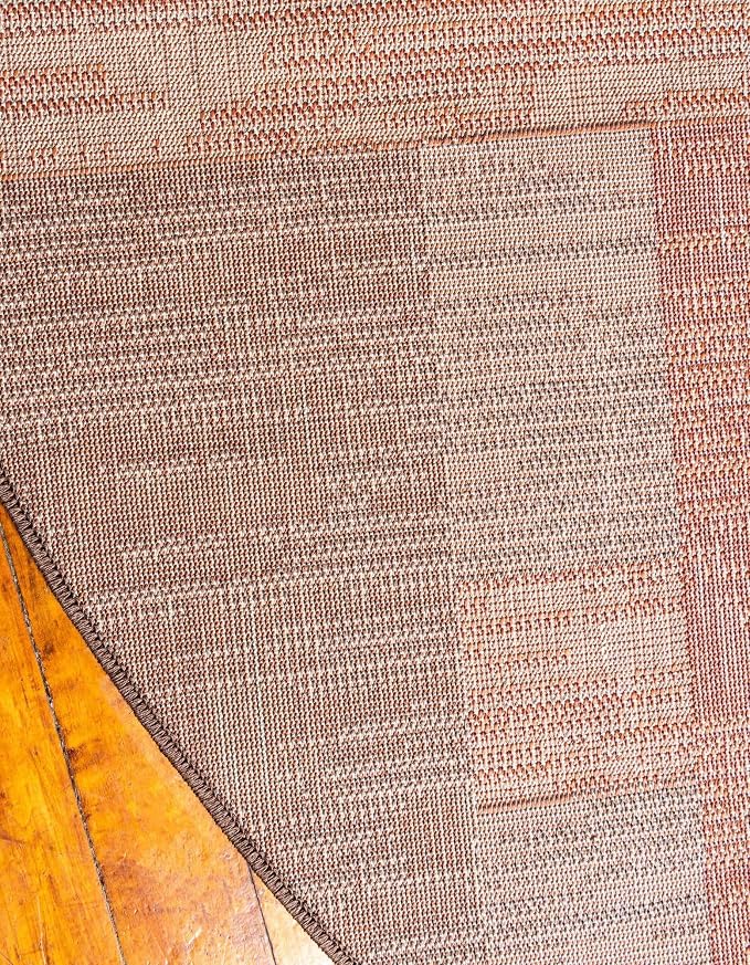 Unique Loom Autumn Collection Area Rug - Providence (5' 1" Round, Multi/ Beige)