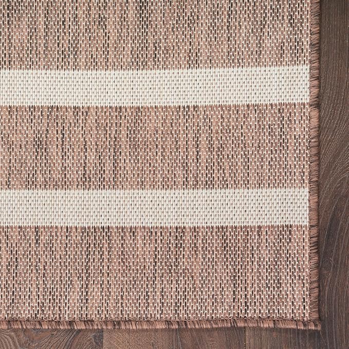 Nourison Home Positano Natural Ivory 9' x 12' Area Rug - Easy Clean, Non Shedding, Bed Room, Living Room, Dining Room, Kitchen (9' x 12')