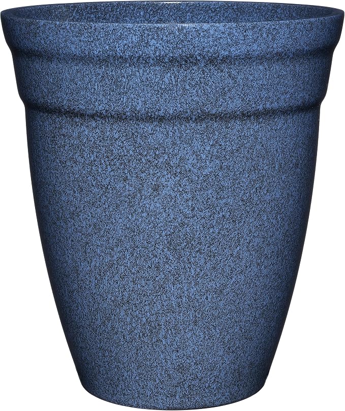 Classic Home and Garden Premiere Collection Planter, Allaire 12", Indigo