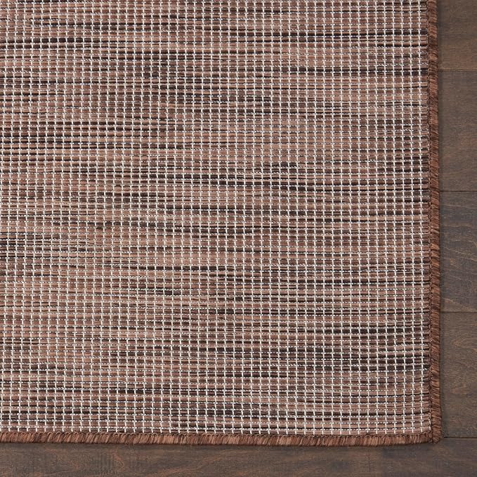 Nourison Home Positano Natural 9' x 12' Area Rug - Easy Clean, Non Shedding, Bed Room, Living Room, Dining Room, Kitchen (9' x 12')