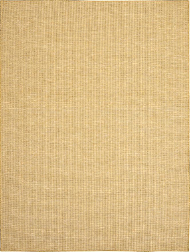 Nourison Home Positano Yellow 8' x 10' Area Rug - Easy Clean, Non Shedding, Bed Room, Living Room, Dining Room, Kitchen (8' x 10')