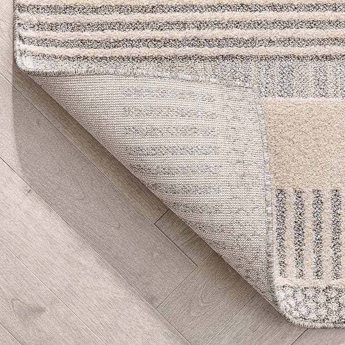 Well Woven Brer Beige Abstract Geometric Tribal Area Rug 3x5 (3'11" x 5'3")