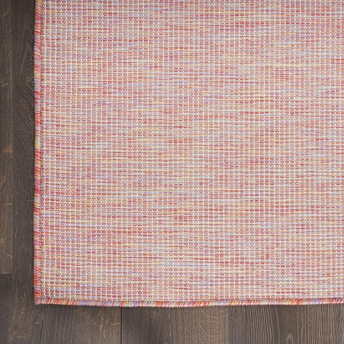 Nourison Home Positano Rainbow 4' x 6' Area Rug - Easy Clean, Non Shedding, Bed Room, Living Room, Dining Room, Kitchen (4' x 6')