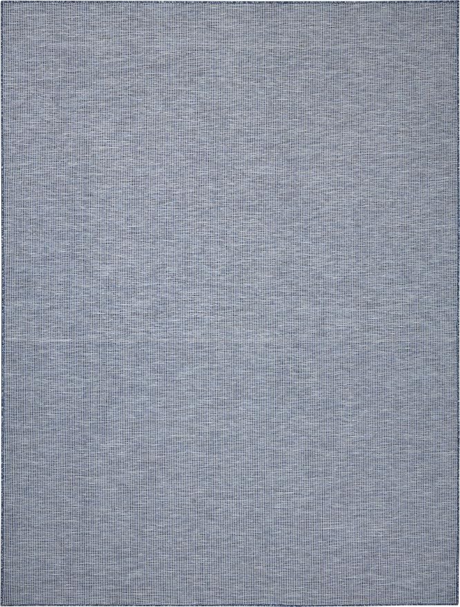 Nourison Home Positano Navy Blue 6' x 9' Area Rug - Easy Clean, Non Shedding, Bed Room, Living Room, Dining Room, Kitchen (6' x 9')