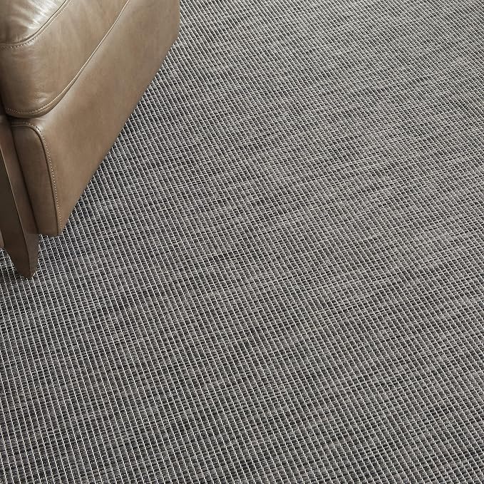 Nourison Home Positano Charcoal 2'2" x 12' Area Rug - Easy Clean, Non Shedding, Bed Room, Living Room, Dining Room, Kitchen (12' Runner)