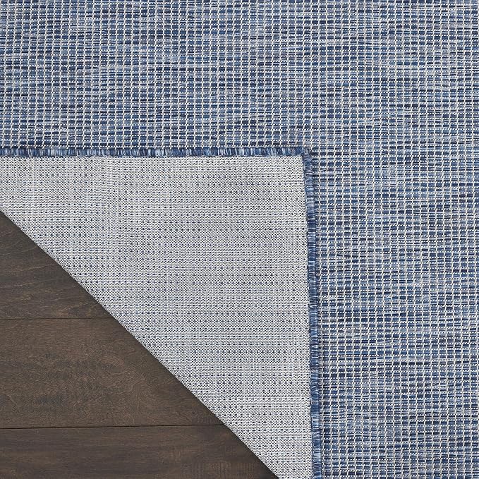 Nourison Home Positano Navy Blue 3' x 5' Area Rug - Easy Clean, Non Shedding, Bed Room, Living Room, Dining Room, Kitchen (3' x 5')